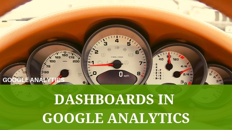 Dashboards in Google Analytics